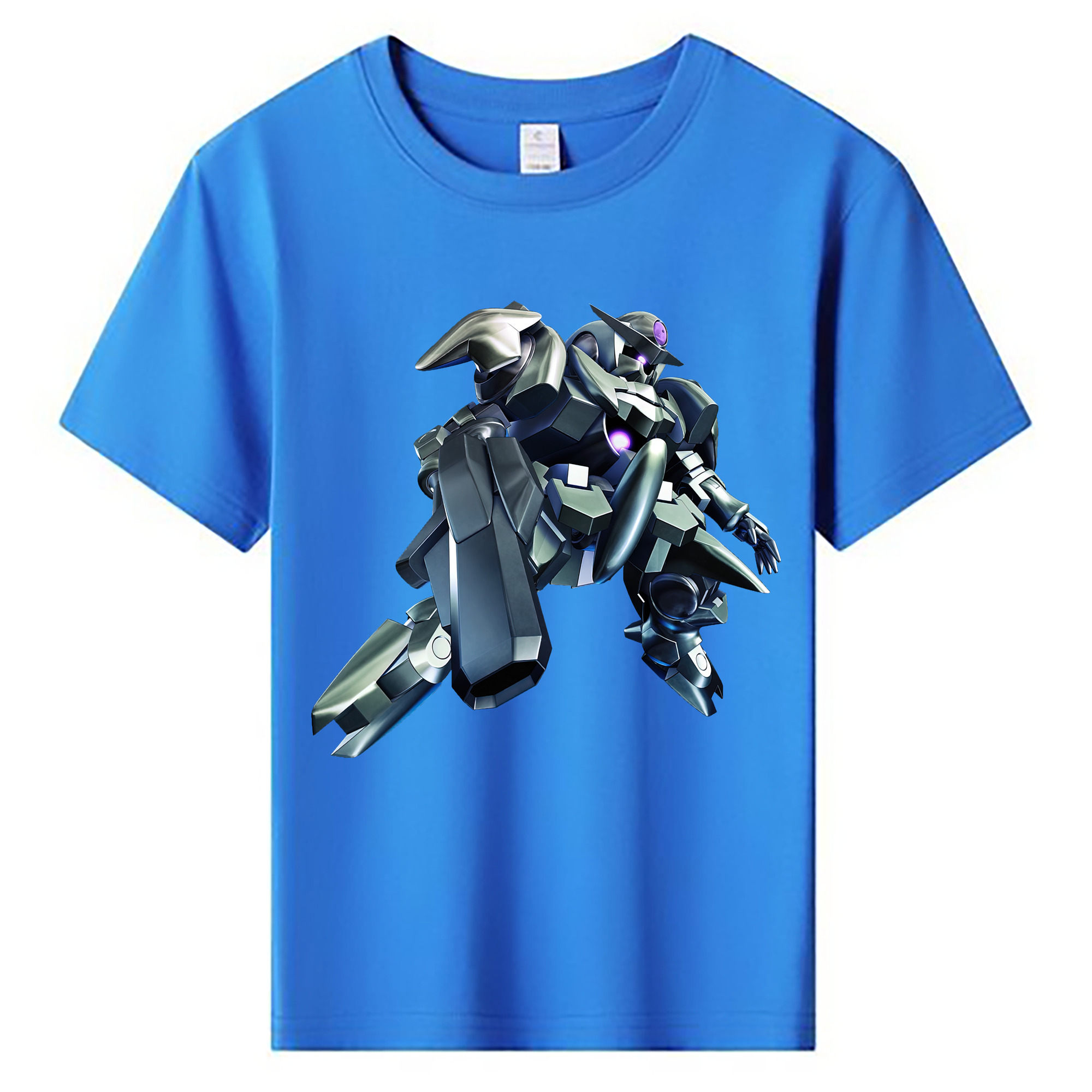 （画像用） 機動戦士ガンダム Mobile Suit Gundam 綿100％キッズTシャツ（フロントプリント）